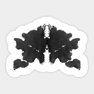 Rorschach Inkblot 06 Sticker